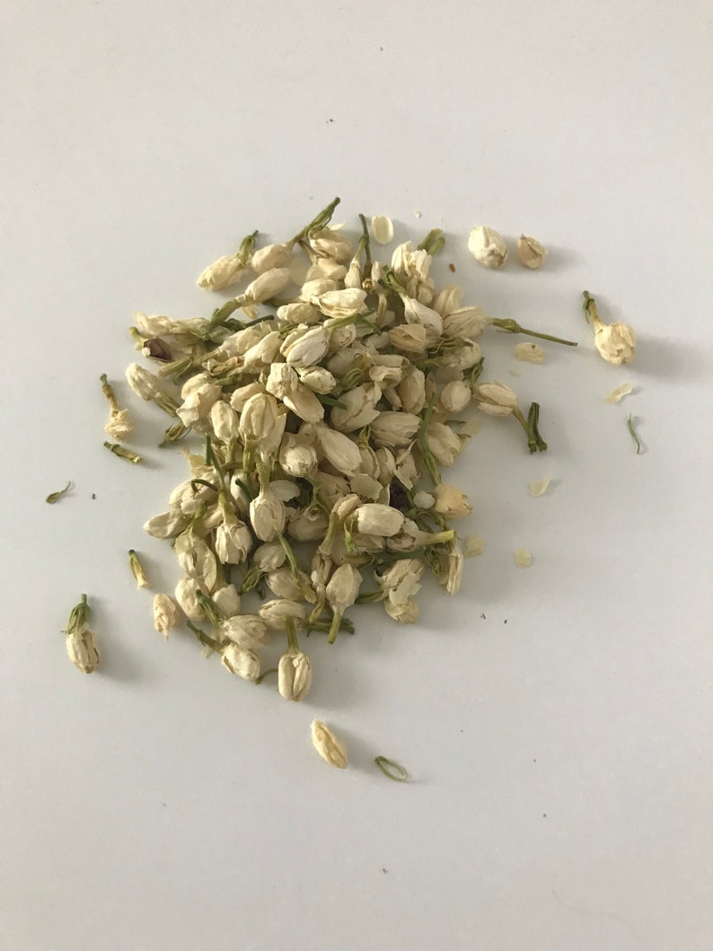 100 Natural Dried Jasmine Flower Buds Tea Infusion Healthy Etsy
