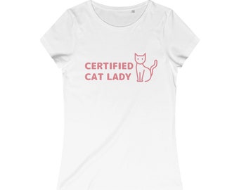 Certified Cat Lady Organic Tee