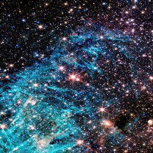 Heart of Milky Way James Webb First Deep Field Space Telescope NASA Print Galaxy Cosmic Space Exploration Detailed Canvas Print Nasa Poster