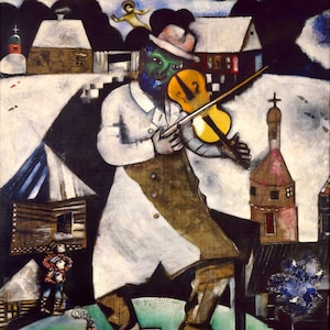 Marc chagall fiddler - Etsy 日本
