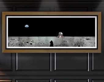 アポロ12号月面着陸記念銘板 - 1969年11月 - 「月への帰還」の説明銘板