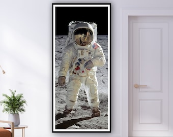 バズ・オルドリン サイン入り アポロ11号宇宙飛行士 額入り 11x14