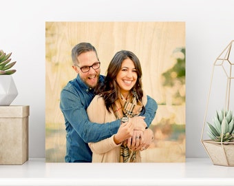 Personalized Couple, Housewarming Gift, Anniversary Gift, Wood Picture Frame, Photo Gift, Wedding Gift, Personalized Gift, Rustic Home Decor