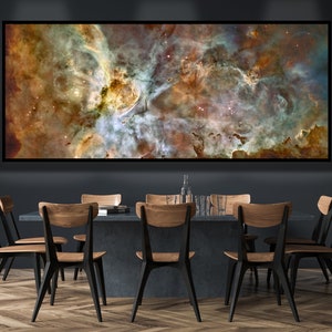 NASA Space Print, Carina Nebula, Celestial Star Print, Hubble Telescope Foto, Grote Muur Print, Museum Kwaliteit Photo Art Print NASA Poster