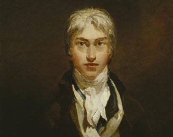 Auto Retrato de Joseph Mallord William Turner Impresión Artista original Pintura Arte Impresión Reproducción Impresiones Pintura al óleo Alta calidad