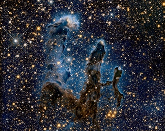 Eagle Nebula Pillars of Creation Print Canvas Print Paper Print Space Galaxy Photo Galaxies Astronomy Gifts Universe Poster Outer Space Art