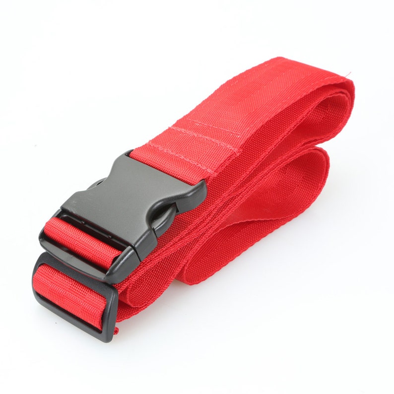 monogrammed luggage straps