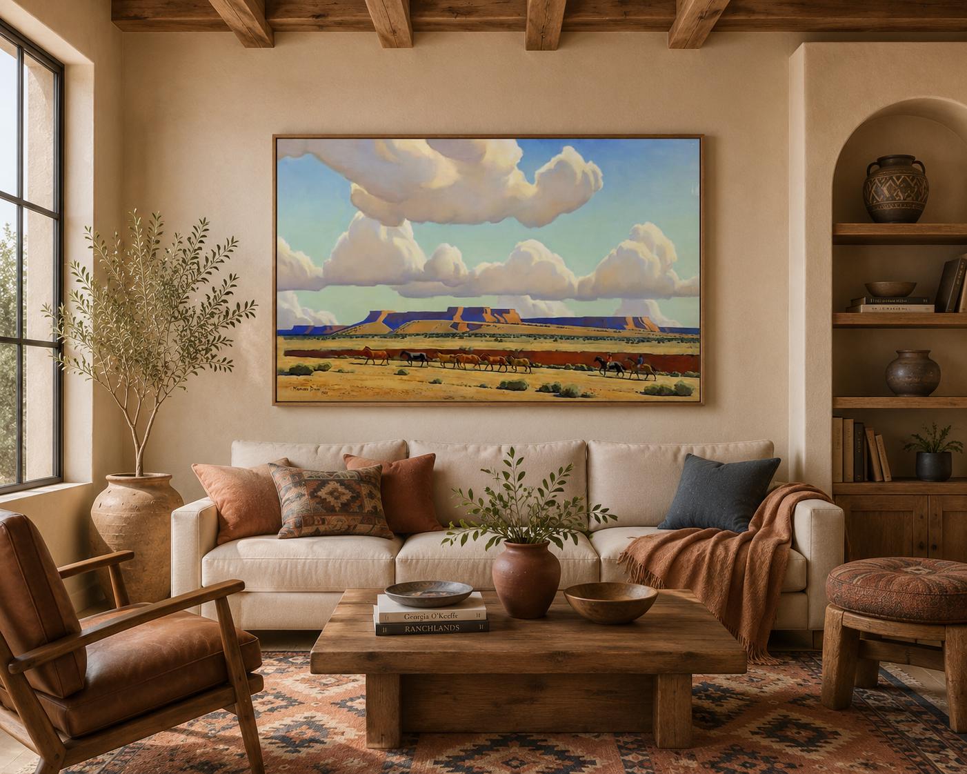 Wide Lands of the NAVAJO by Maynard Dixon Reproduction Print