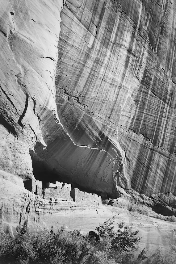 White House Ruin CANYON De CHELLY by Ansel Adams National Monument