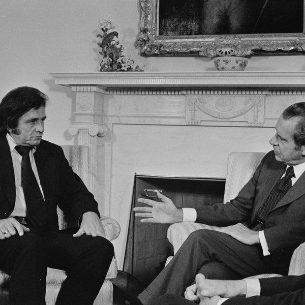 JOHNNY CASH and Richard Nixon Poster White House Music Posters Nixon Retro Black and White Poster Vintage Wall Art Housewarming Gift Art