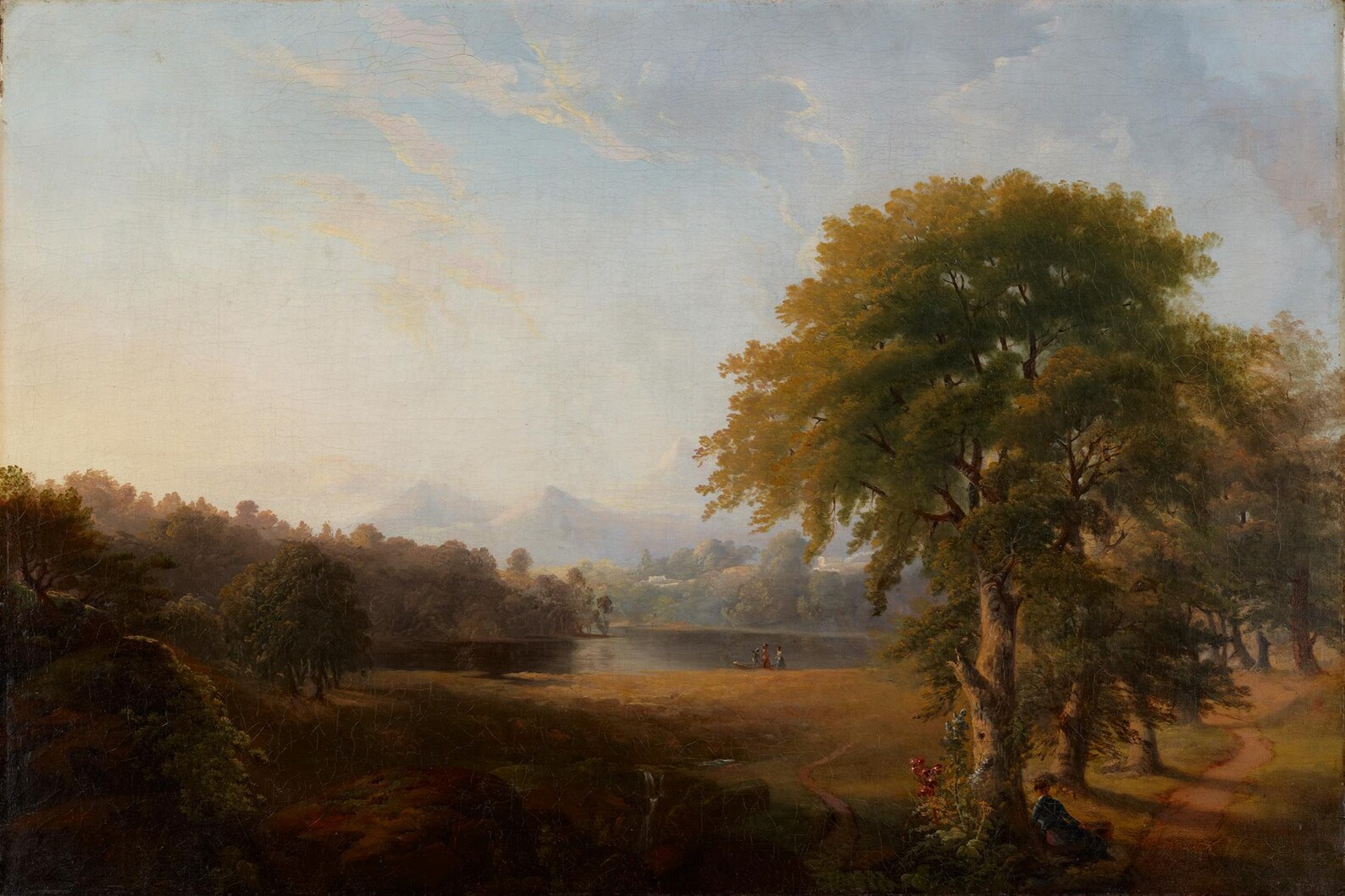 Untitled Landscape by Robert Duncason 1850's High Quality Reproduction