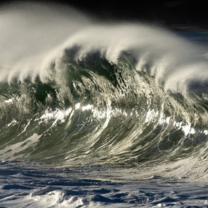 Hawaii Waves by Dan Merkel Fotografie Druck Poster Leinwand oder PapierDruck Kunstfotografie NaturFotografie Wildlife Fotos Kauai Maui