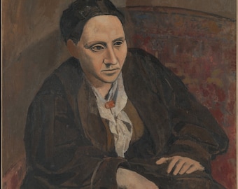 オリジナル ヴィンテージ パブロ ピカソ プリント「ガートルード