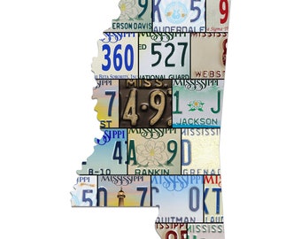 Targa MISSISSIPPI, mappa tagliata al plasma, cartello in metallo dello stato di Magnolia, arte murale, arte da garage, cartello rustico, cartello patriottico, regalo per le feste