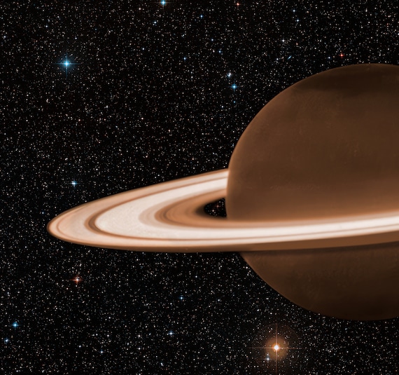 Saturn's Rings James Webb Deep Field Space Telescope NASA Space