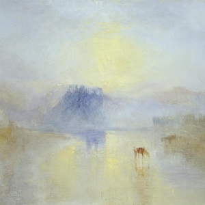 Norham Castle Sunrise di Joseph Mallord William Turner Stampa originale artista pittura riproduzione pittura ad olio dipinti di alta qualità