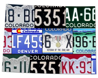 COLORADO License Plate Plasma Cut Map Sign, The Centennial State Metal Sign Wall Art Garage Art Plasma Cut Rustic Sign Patriotic Sign