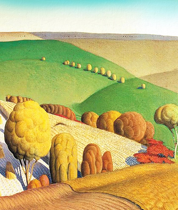 Grant outlet wood painting