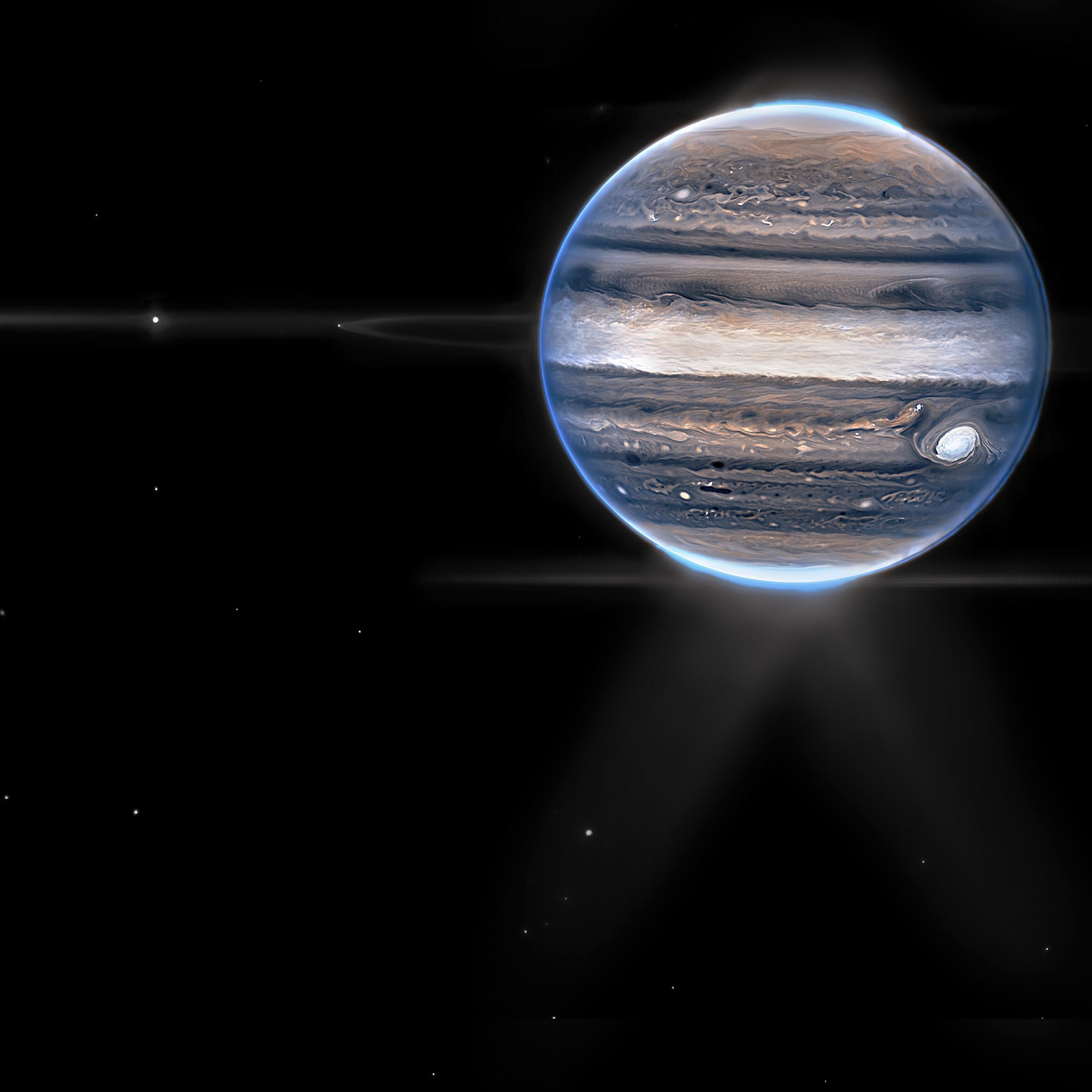 James b Jupiter With Rings Space Telescope NASA Dying Star Etsy