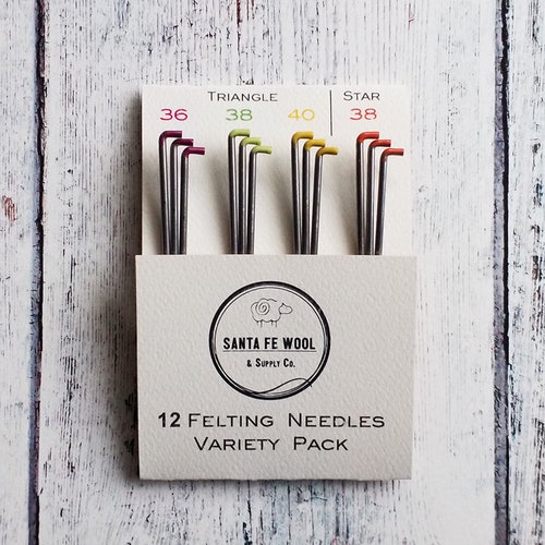 Felting Needles Pack of 6 Color Coded Felting Needles in Etsy
