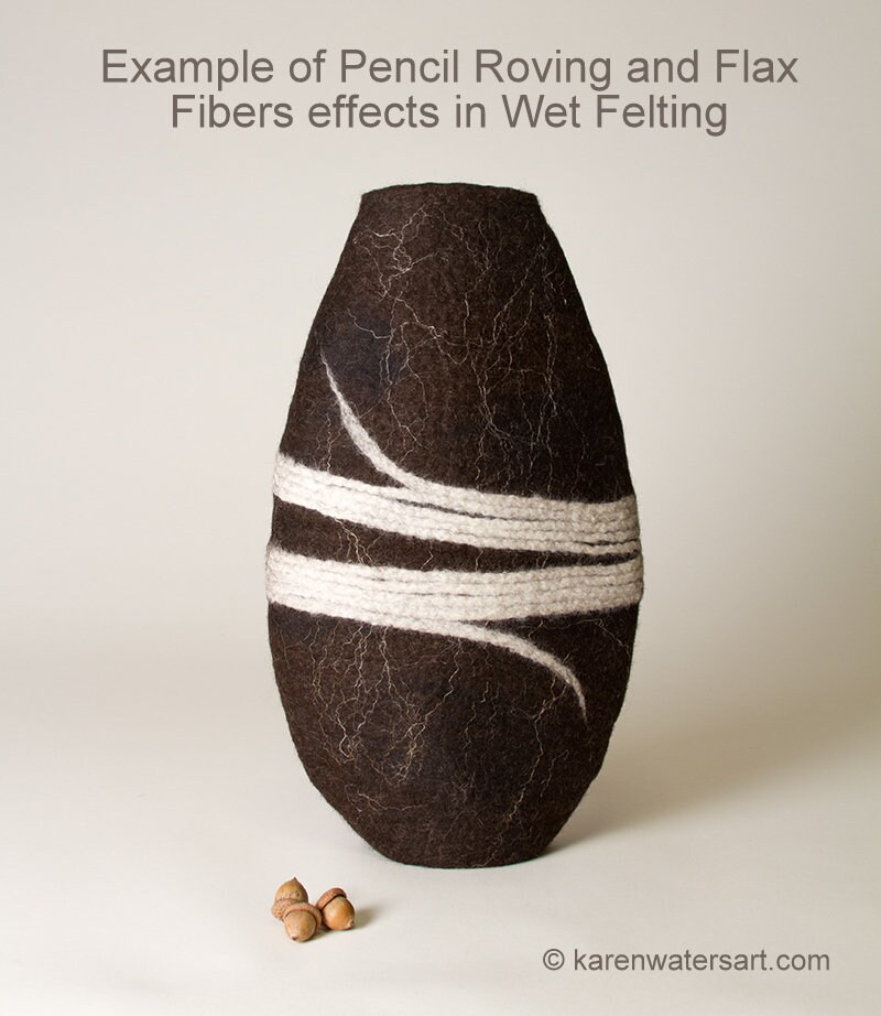 Ethical Merino Wool Pencil Roving 3 Oz 60 Yds Felting - Etsy