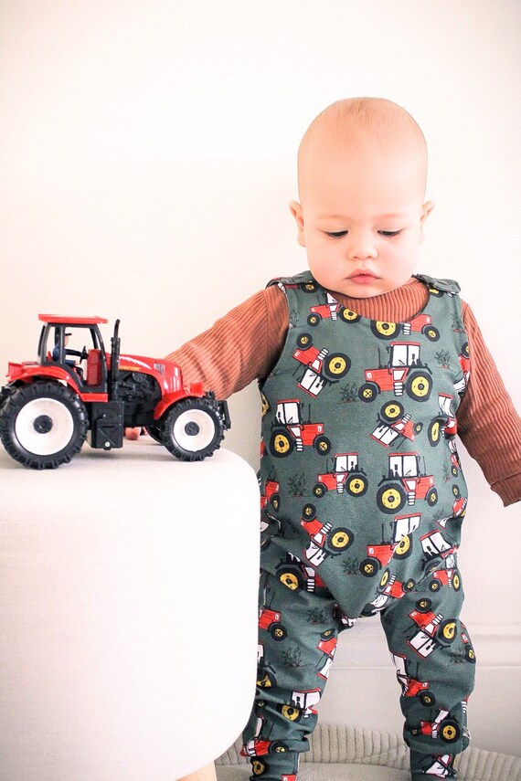Baby boy tractor best sale clothes