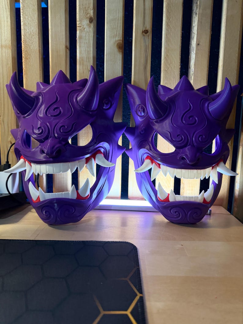 Gengar Menpo Mask - Etsy