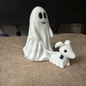 Ghost walking Dog
