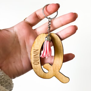 Backpack Letter Keychains