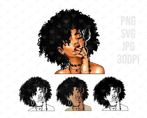 Download Black Woman Smoking Diva Smoking Black Girl Smoking Weed Etsy