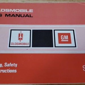 ORIGINAL 1975 Oldsmobile Starfire Owners Manual  OOM2-1
