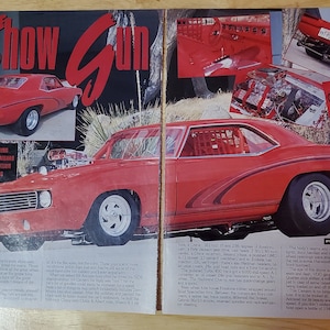 Original Classic 1969 Chevrolet Camaro  Musclecar Article 2RT4