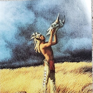 Bev Doolittle “CALLING THE BUFFALO” Bookplate Print Wall Art BD3