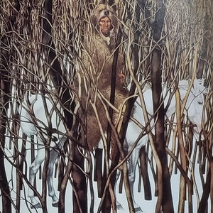 Bev Doolittle SURPRISE ENCOUNTER Bookplate Print Wall Art BD14 image 1