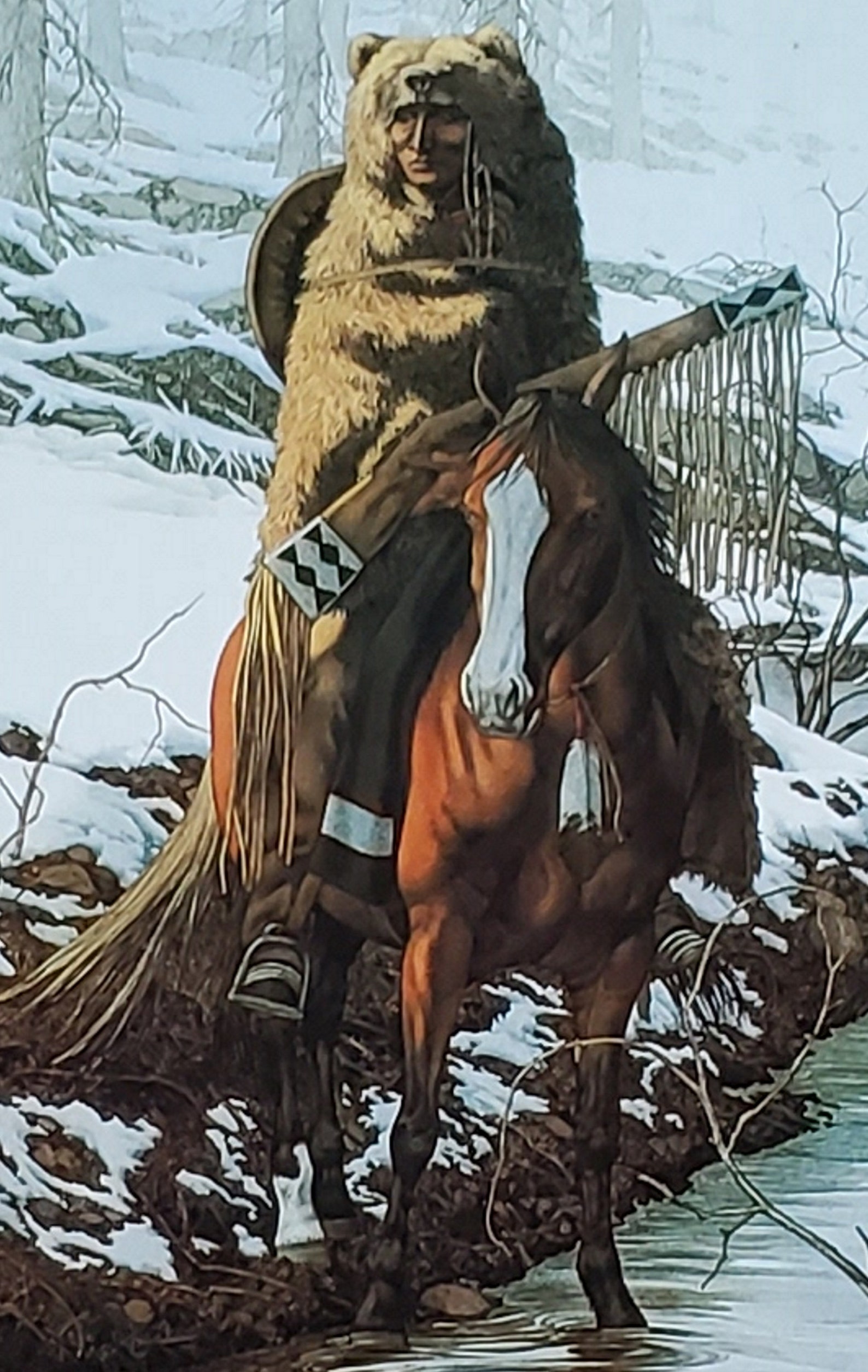 Bev Doolittle “SPIRIT of THE GRIZZLY” Bookplate Print Wall Art BD41 ...