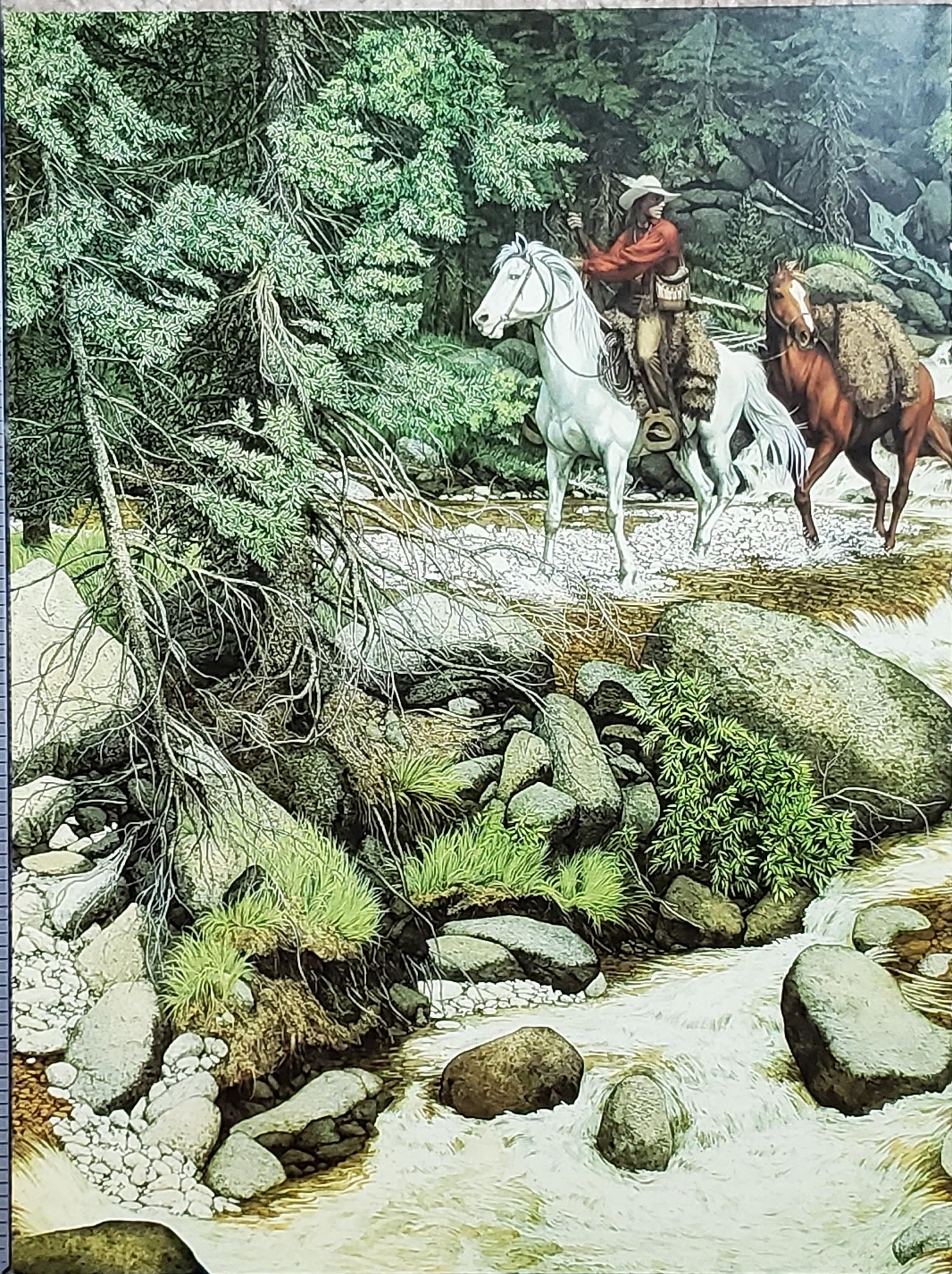 Bev Doolittle “the FOREST HAS EYES (medium)” Bookplate Print