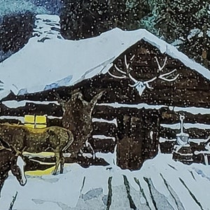 Bev Doolittle “CHILI NIGHT” Bookplate Print Wall Art BD28