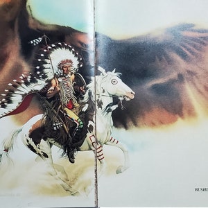 Bev Doolittle “RUSHING WAR EAGLE” Bookplate Print Wall Art BD15