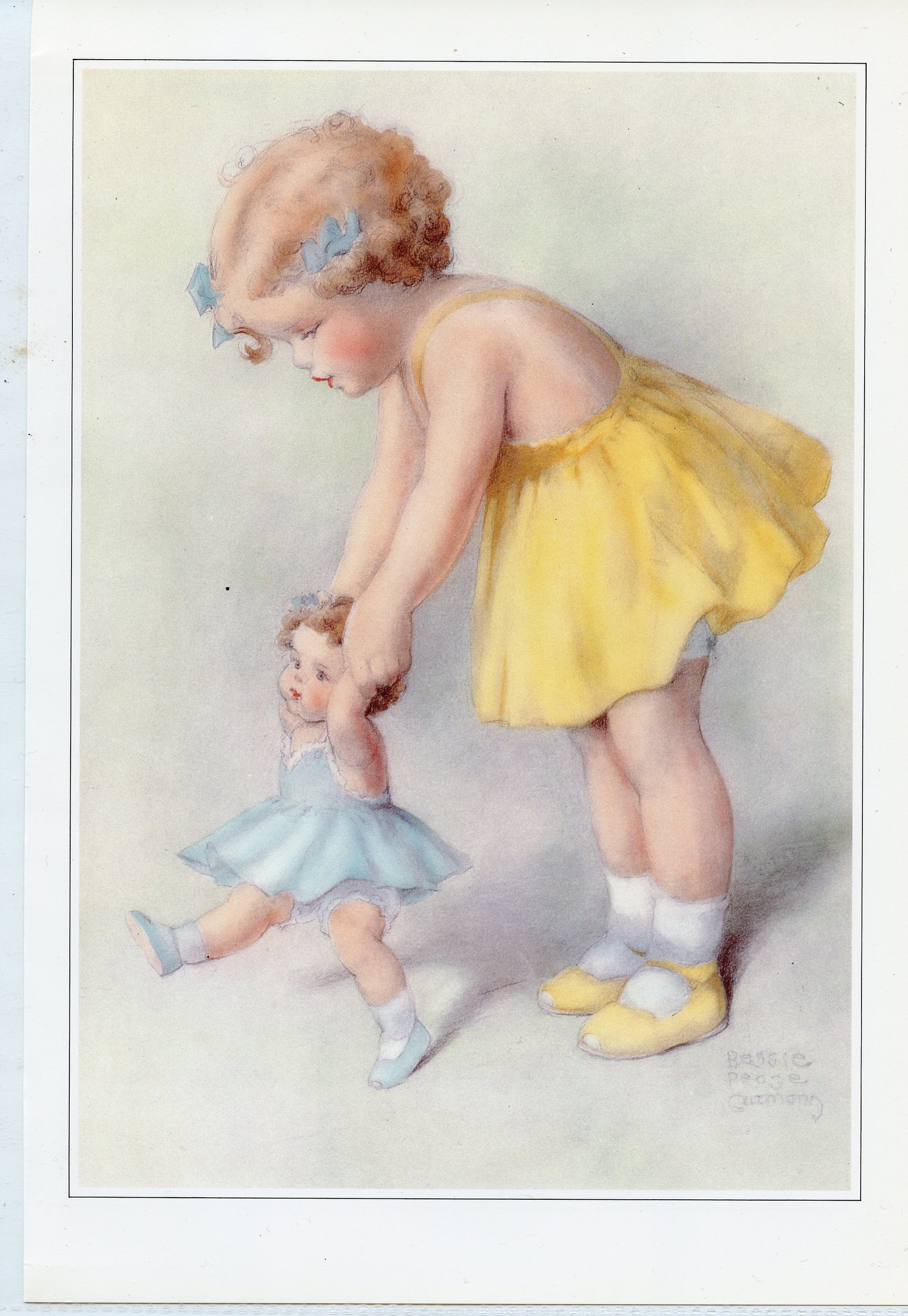 Bessie Pease Gutmann Original Print - Etsy