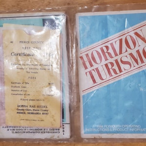 1984 PLYMOUTH HORIZON Bedienungsanleitung Plus Weitere Artikel PHOM1-1