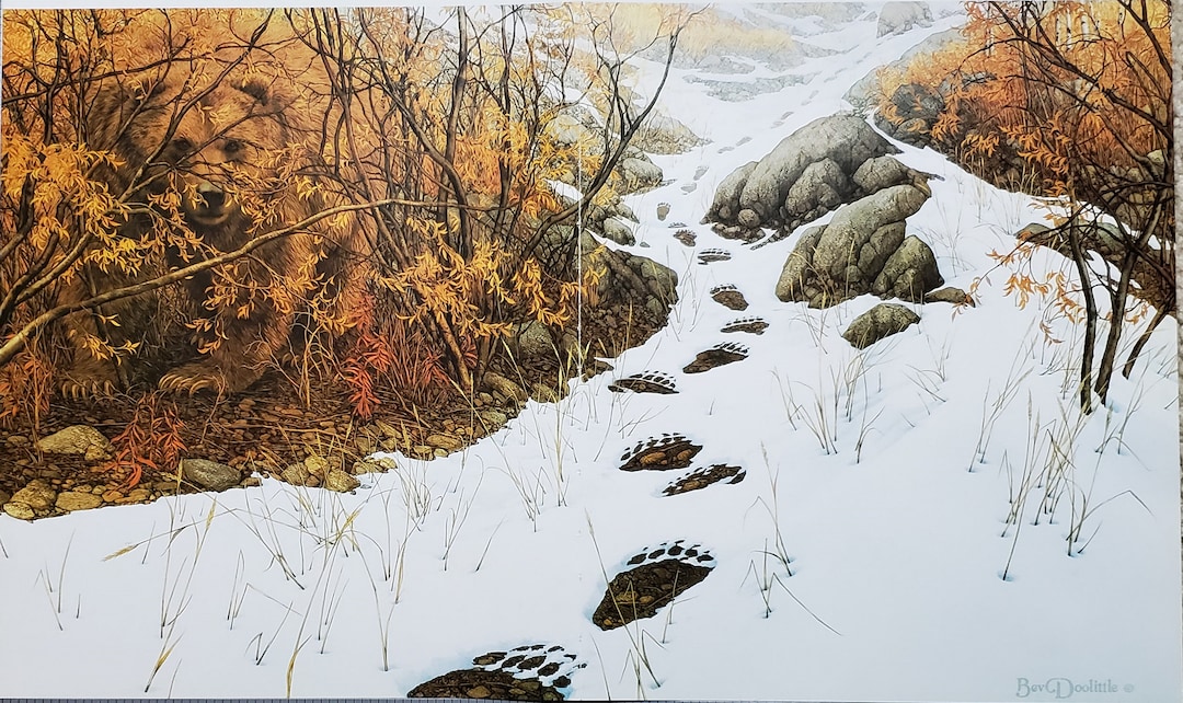 DOUBLE BACK Art Print Bookplate Painted by Bev Doolittle – Wall