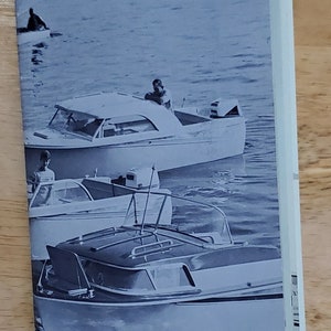 1961 Small Boat SAFE BOATING GUIDE given to Small Boat Owners by Safeco Insurance 1B49