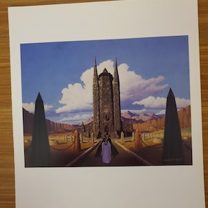 Tolkien ORTHANC Bookplate Art Print by Hildebrandt – Wall Art 95