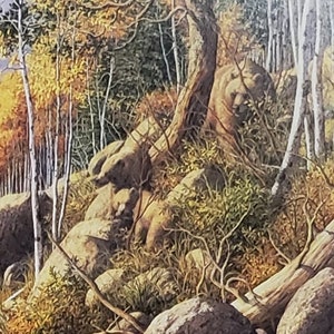 Bev Doolittle “WILDERNESS! WILDERNESS?” Bookplate Prints Wall Art BD66