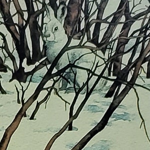 Bev Doolittle “SNOWSHOE TRACKS”  Bookplate Print Wall Art BD30