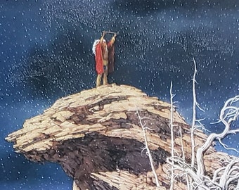 Bev Doolittle “PRAYER For The WILD THINGS”  Bookplate Art Print Wall Art BD68