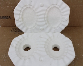 Ceramic Slip Mold 2 Piece Musical Baby Ornaments D-322 Christmas Decoration Cast