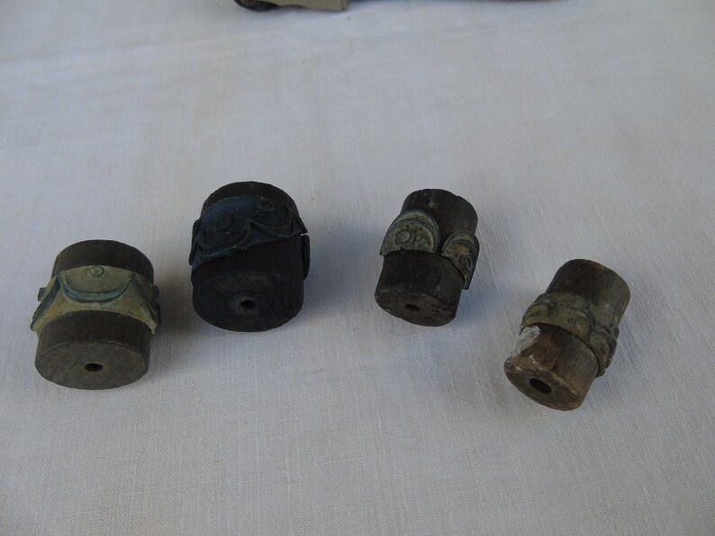 French antique embroidery roller tool with 5 different pattern  etsy