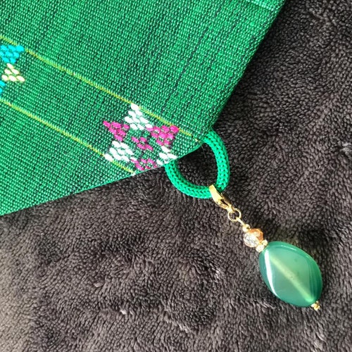 SYAILENDRA HANDWOVEN PLACEMATS shops - Green Agate