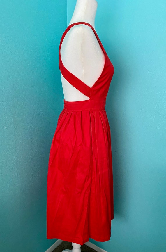 Red Summer Dress - image 4